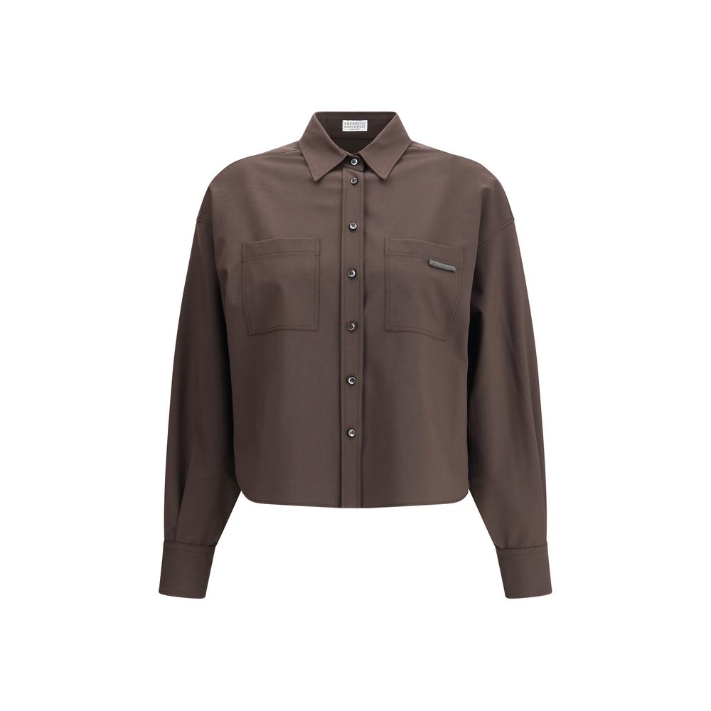 Camisa de lana Brunello Cucinelli