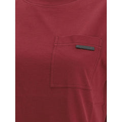 Brunello Cucinelli Camiseta De Algodón
