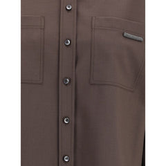 Camisa de lana Brunello Cucinelli
