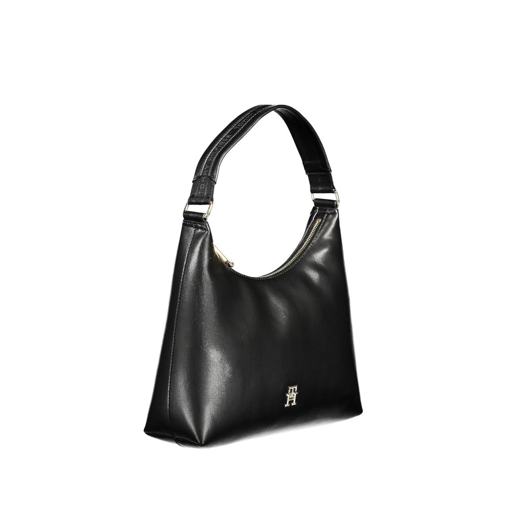Bolso de mano Tommy Hilfiger de polietileno negro para mujer