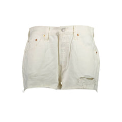 Vaqueros blancos de algodón para mujer de Levi's
