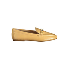Zapatos planos de piel beige de Ralph Lauren