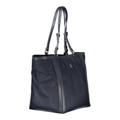 Bolso de mano azul de poliéster de Tommy Hilfiger