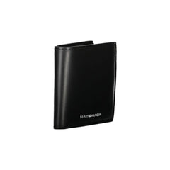 Cartera de cuero negra para hombre de Tommy Hilfiger