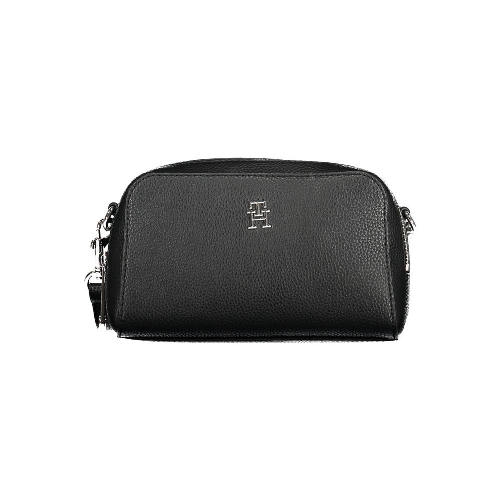 Bolso de mano Tommy Hilfiger de polietileno negro