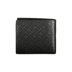 Cartera plegable de cuero elegante de Tommy Hilfiger con monedero