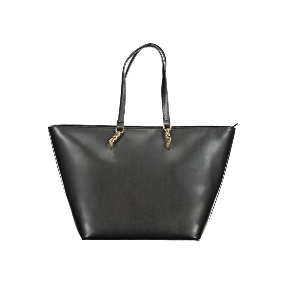 Bolso de mano Tommy Hilfiger de polietileno negro
