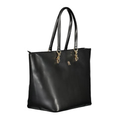 Bolso de mano Tommy Hilfiger de polietileno negro