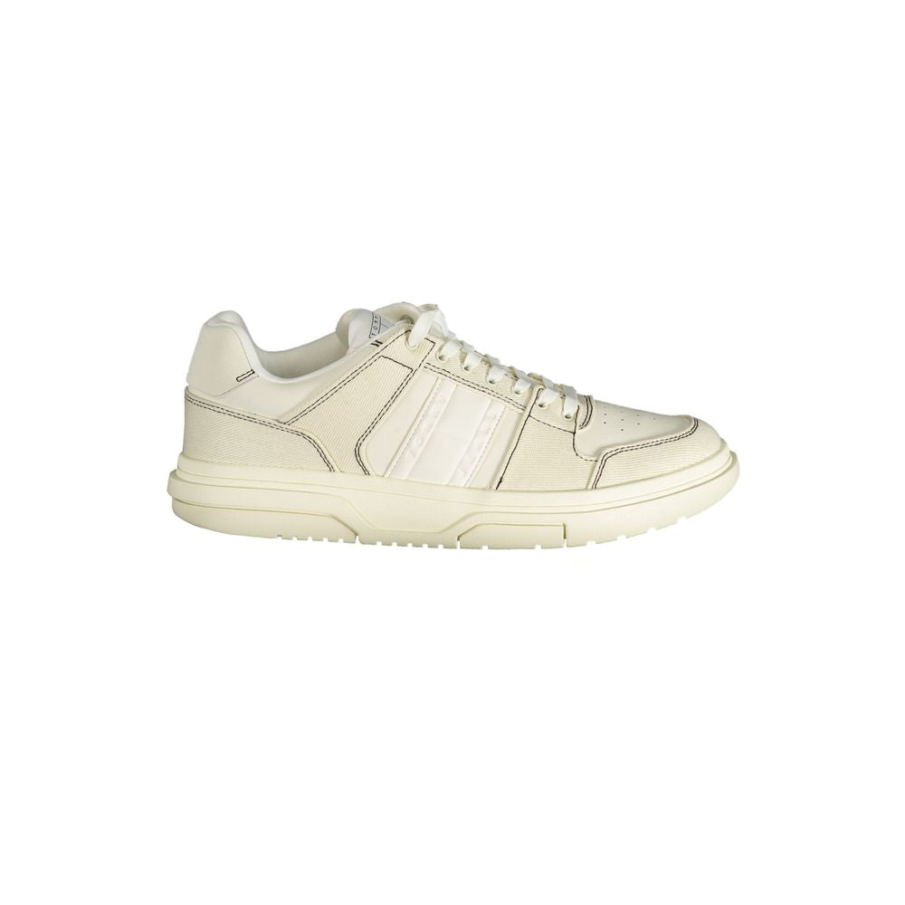 Zapatillas blancas de poliéster de Tommy Hilfiger