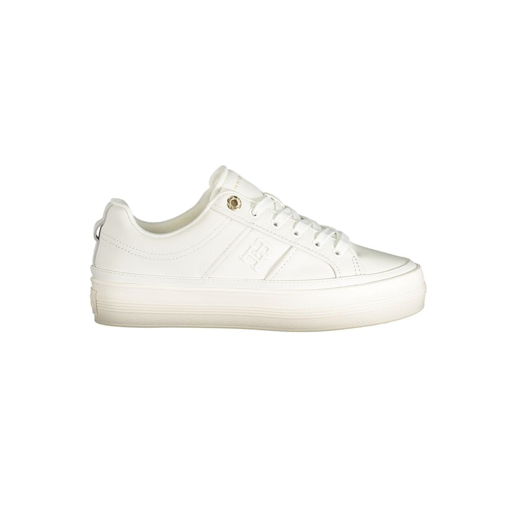 Zapatillas blancas de polietileno para mujer de Tommy Hilfiger