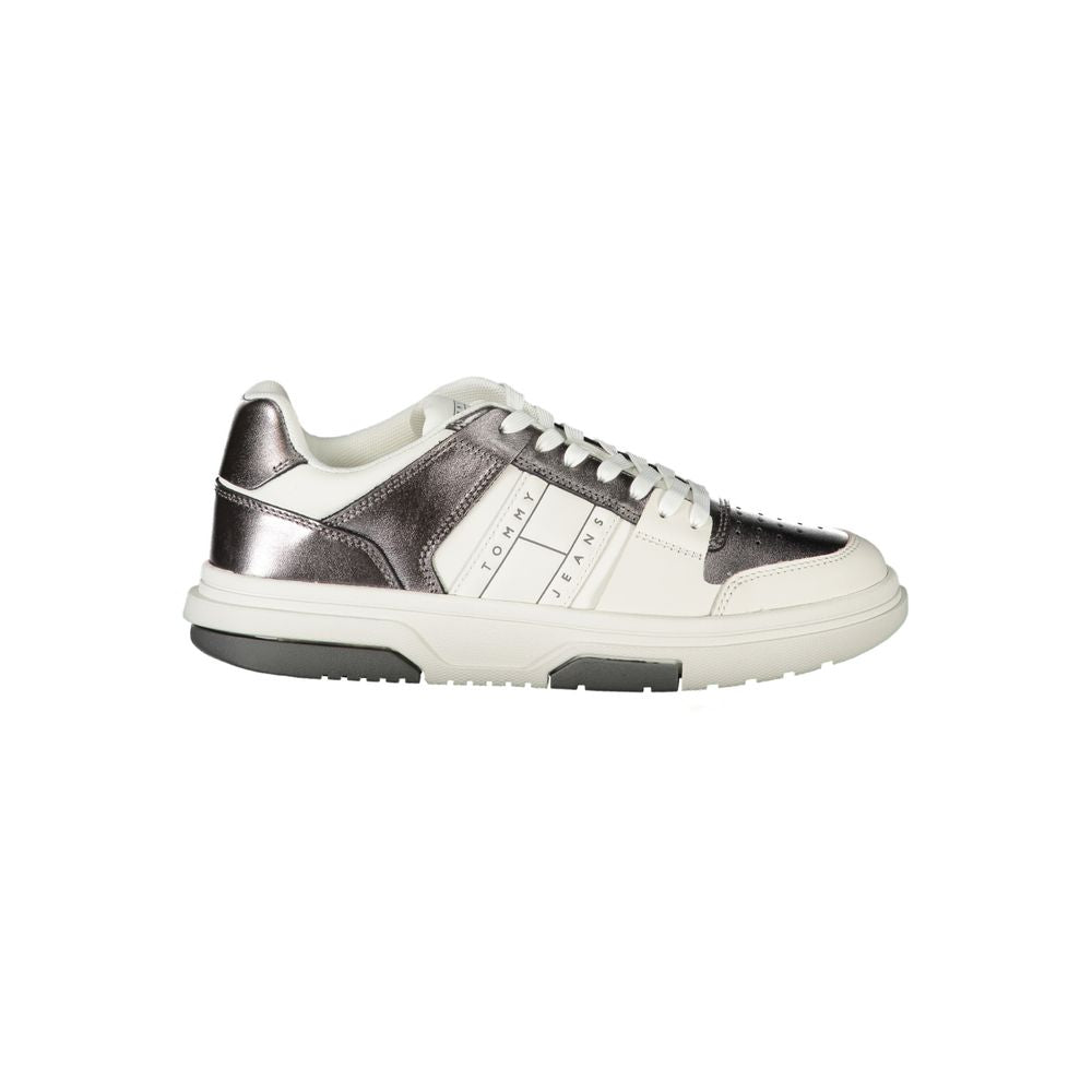 Zapatillas blancas de polietileno para mujer de Tommy Hilfiger