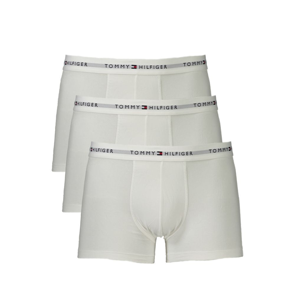 Bóxer de algodón blanco para hombre de Tommy Hilfiger