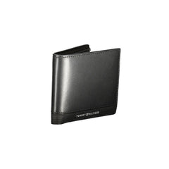 Cartera de cuero negra para hombre de Tommy Hilfiger