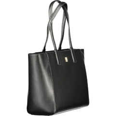 Bolso Tommy Hilfiger negro de poliéster reciclado para mujer