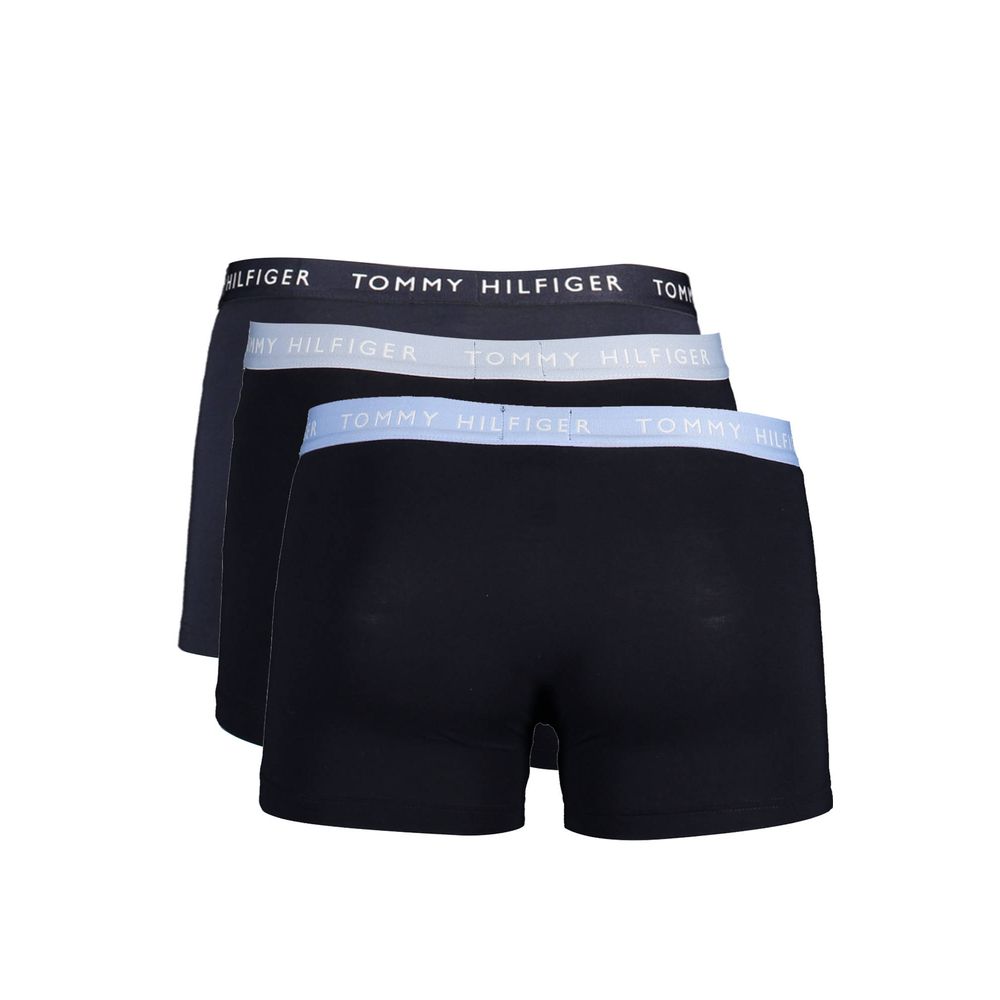 Pack de tres bóxers Tommy Hilfiger de algodón negro para hombre