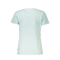 Camiseta de algodón azul Levi's para mujer