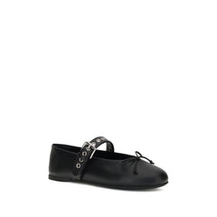 Bailarinas de piel Miu Miu