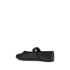 Bailarinas de piel Miu Miu
