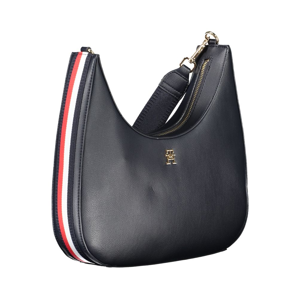 Bolso de mano azul de poliéster de Tommy Hilfiger