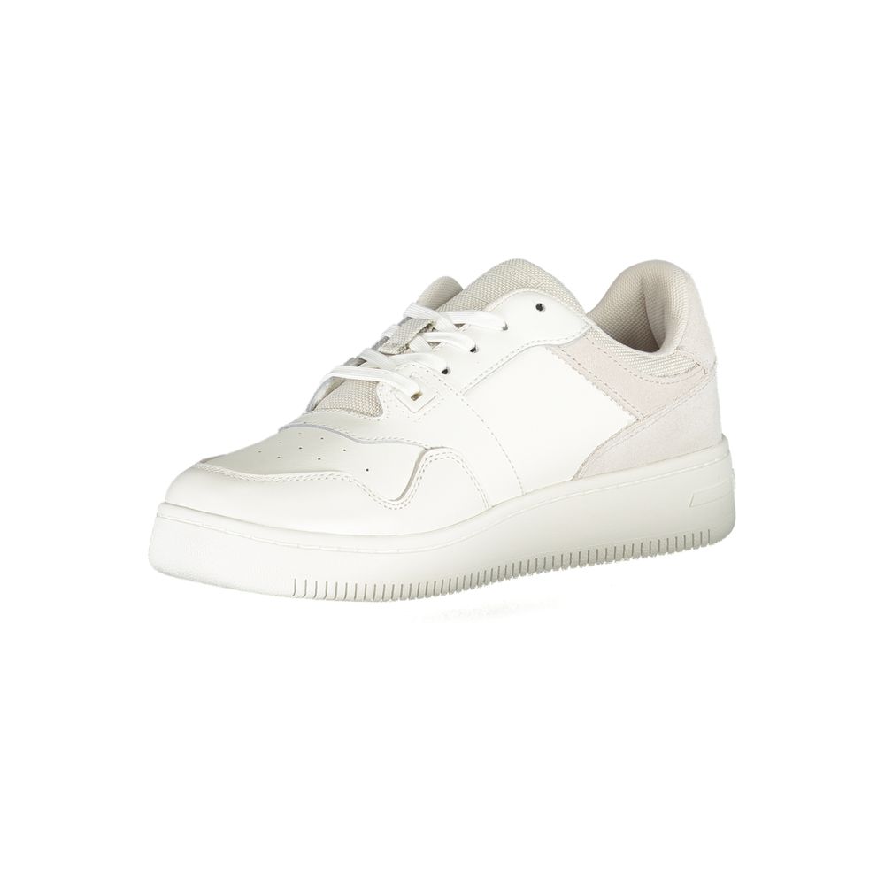 Zapatillas blancas de poliéster de Tommy Hilfiger