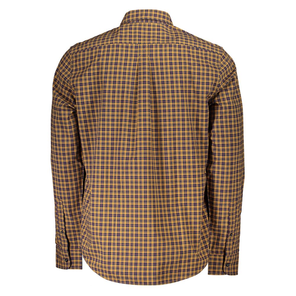 Camisa de algodón amarilla Timberland