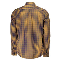 Camisa de algodón amarilla Timberland