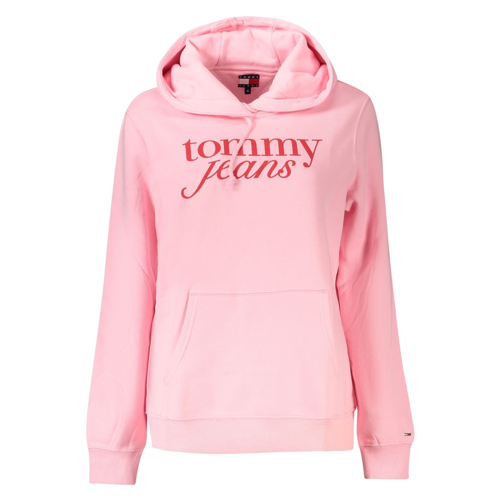 Suéter rosa de algodón para mujer de Tommy Hilfiger