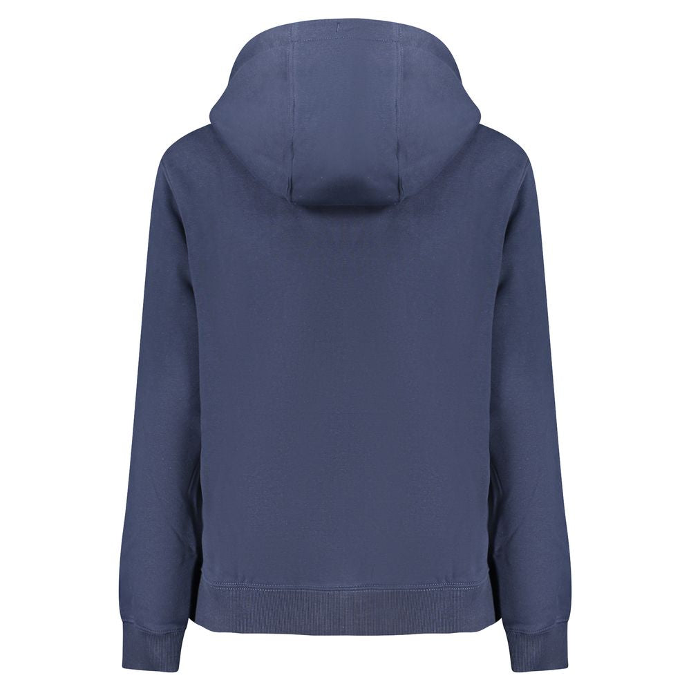 Suéter de algodón azul Tommy Hilfiger para mujer