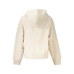 Suéter de algodón beige para mujer de Tommy Hilfiger