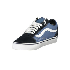 Zapatillas Vans de cuero azul para hombre