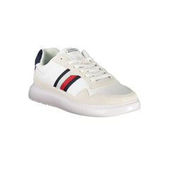 Zapatillas Tommy Hilfiger de cuero blanco para hombre