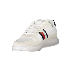 Zapatillas Tommy Hilfiger de cuero blanco para hombre
