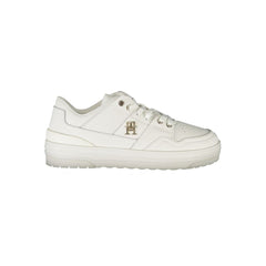 Zapatillas Tommy Hilfiger de piel blanca para mujer