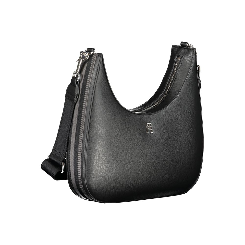 Bolso de mano Tommy Hilfiger de poliéster negro