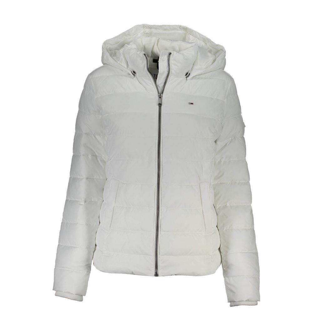 Chaqueta de poliéster blanca para mujer de Tommy Hilfiger