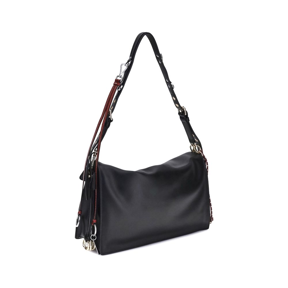 Bolso de hombro Prada grande con sonido suave