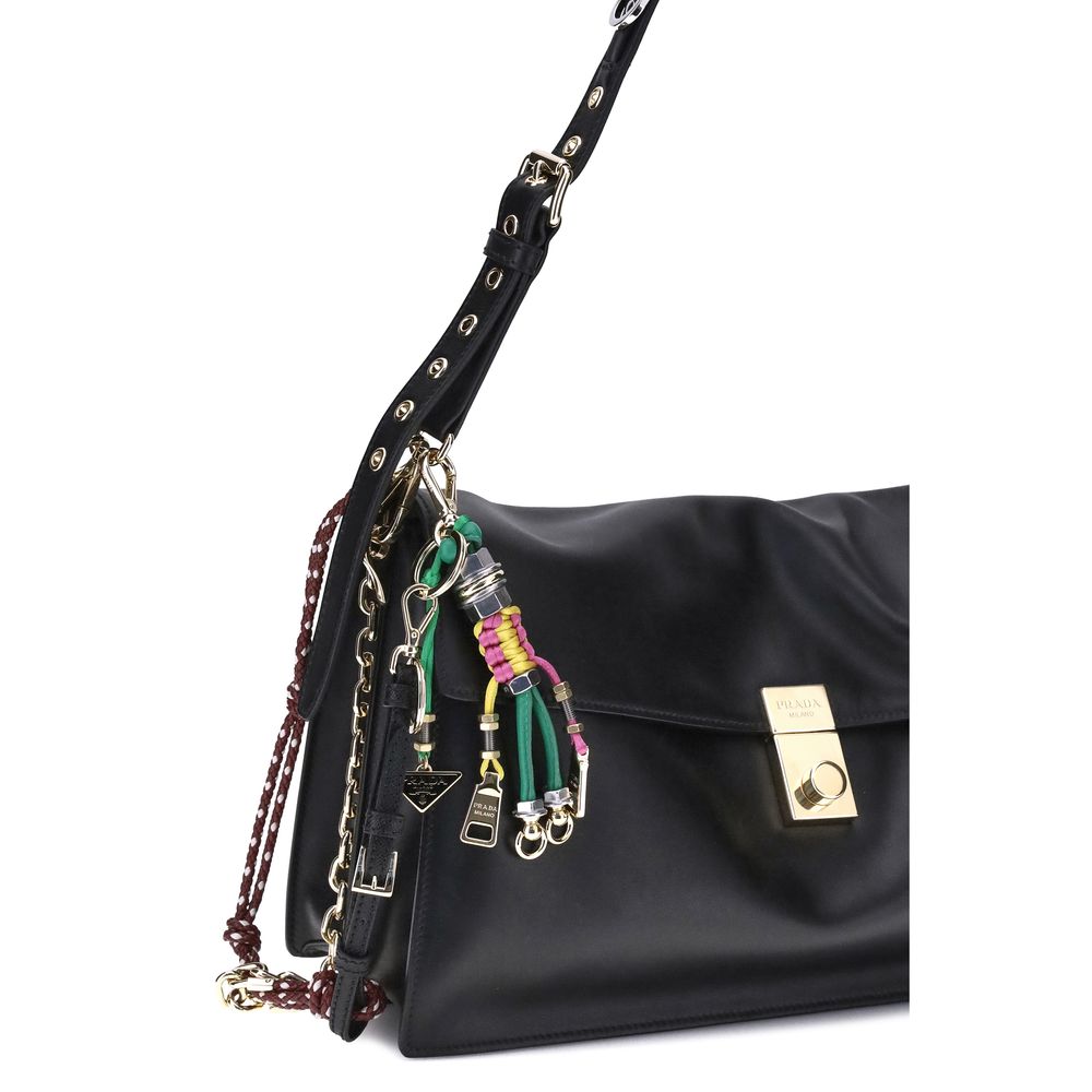 Bolso de hombro Prada grande con sonido suave
