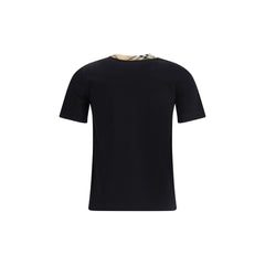 Camiseta de cuello redondo a cuadros de Burberry