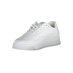 Zapatillas Tommy Hilfiger de cuero blanco para hombre