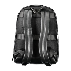 Mochila Tommy Hilfiger de polietileno negra para hombre