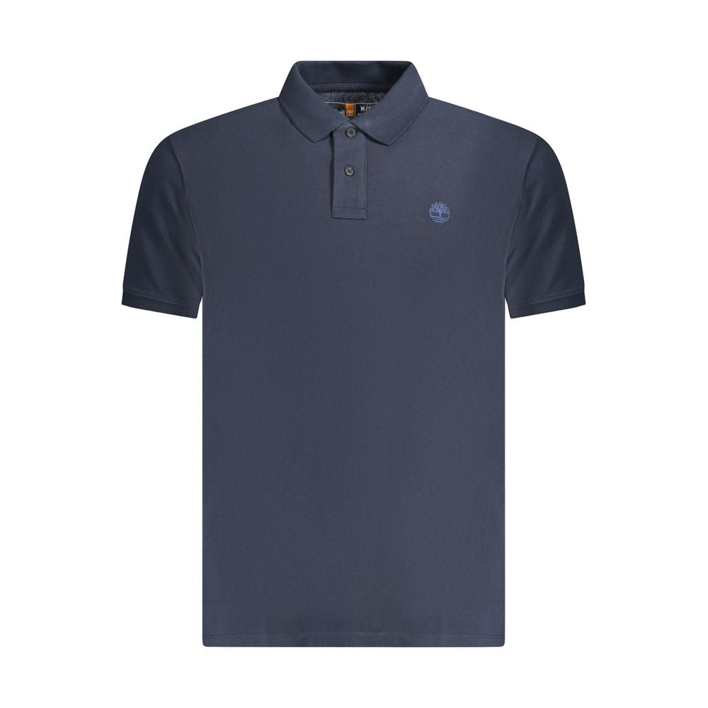 Polo de algodón azul Timberland
