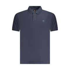 Polo de algodón azul Timberland