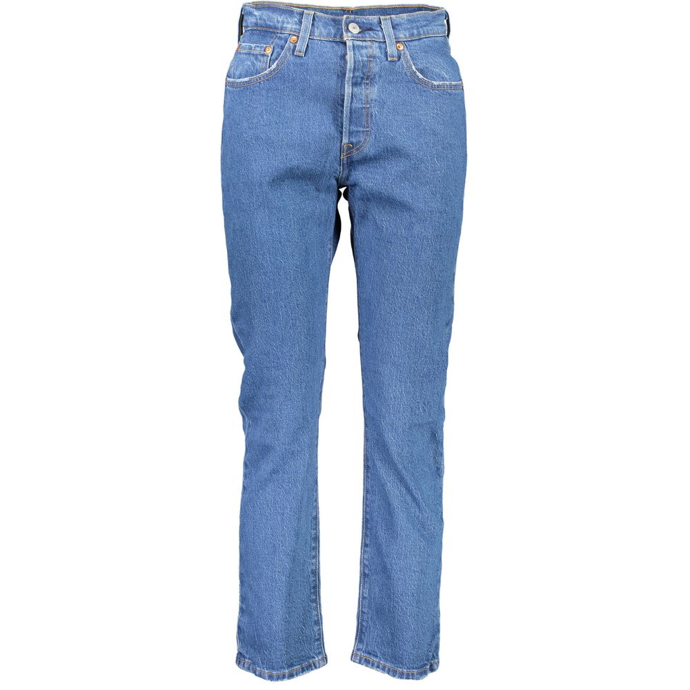 Vaqueros y pantalones de algodón azul de Levi's