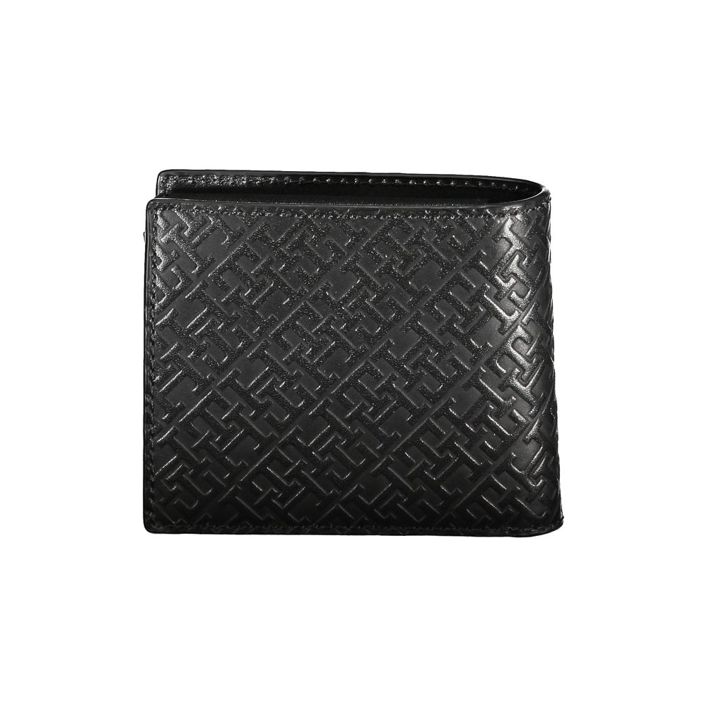 Cartera elegante de cuero con monedero de Tommy Hilfiger