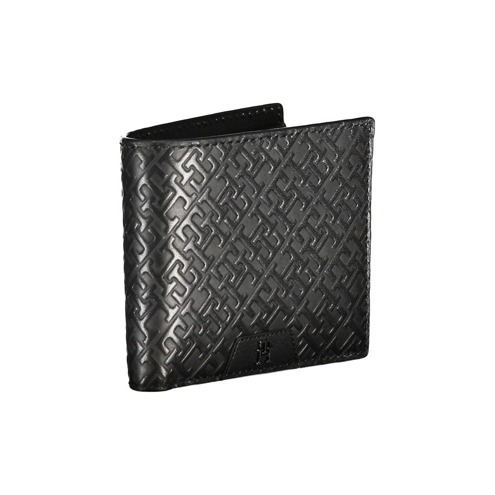 Cartera elegante de cuero con monedero de Tommy Hilfiger