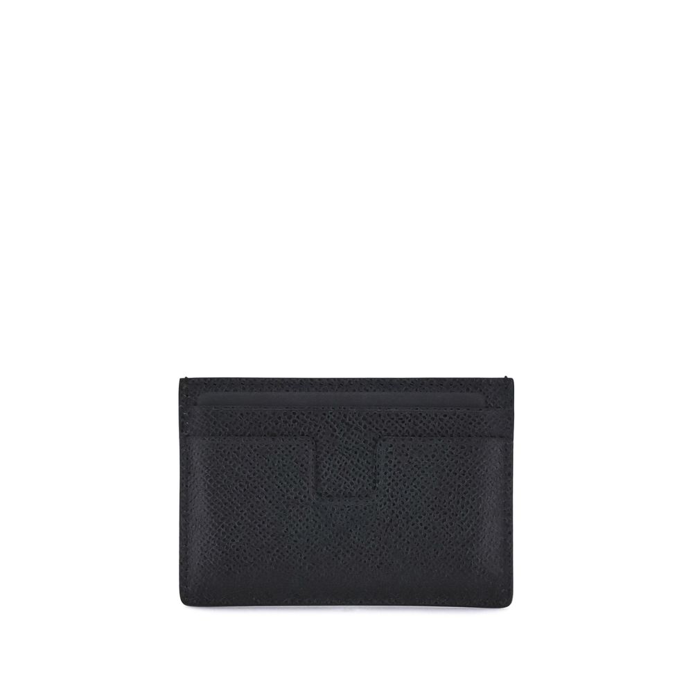 Tarjetero de piel Saffiano de Tom Ford