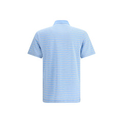 Suéter polo a rayas de Prada