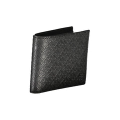 Elegante cartera doble de piel con detalles en contraste de Tommy Hilfiger