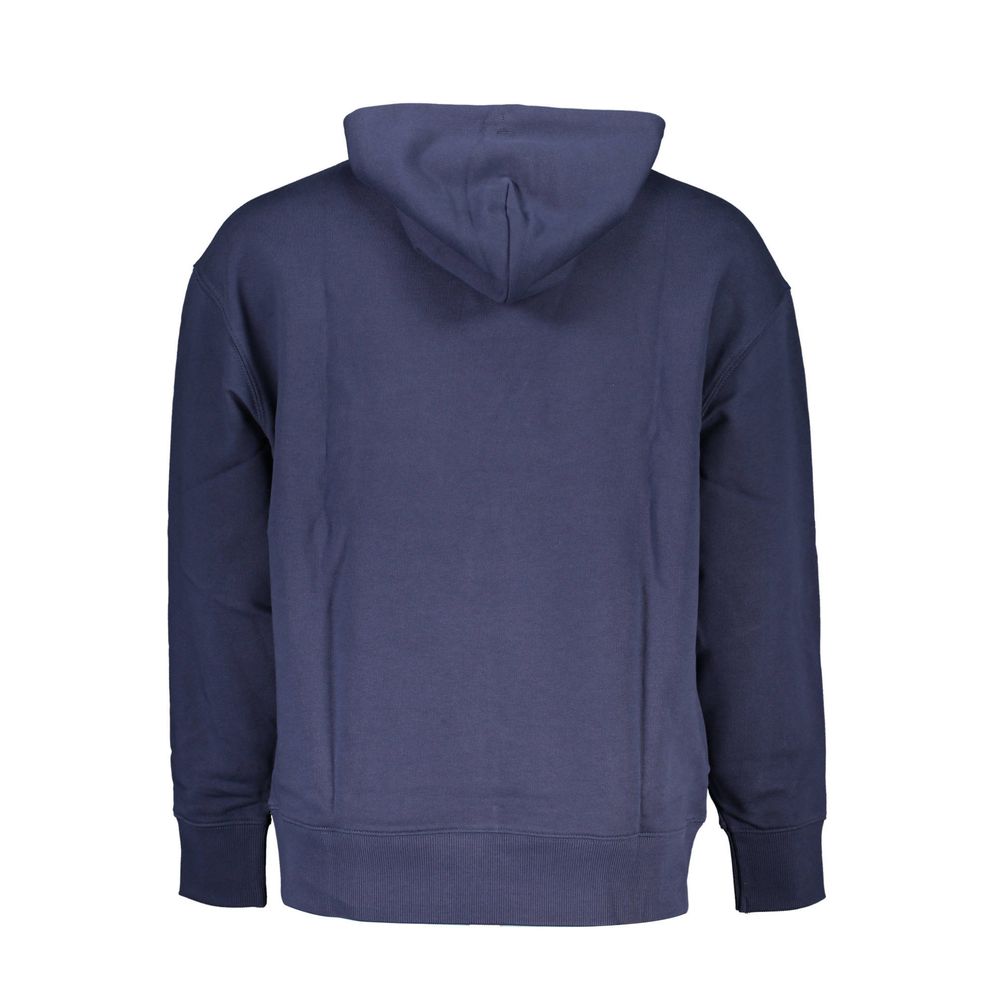 Sudadera con capucha azul elegante de Tommy Hilfiger con detalle de logotipo