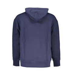 Sudadera con capucha azul elegante de Tommy Hilfiger con detalle de logotipo